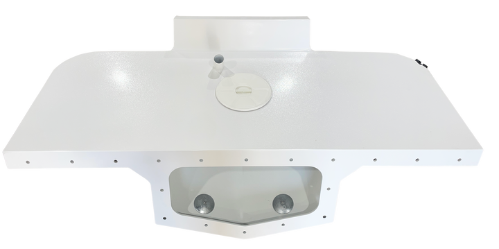 TideWater 216cc (2014) High Flotation Single Engine Bracket - Welding World, Inc.