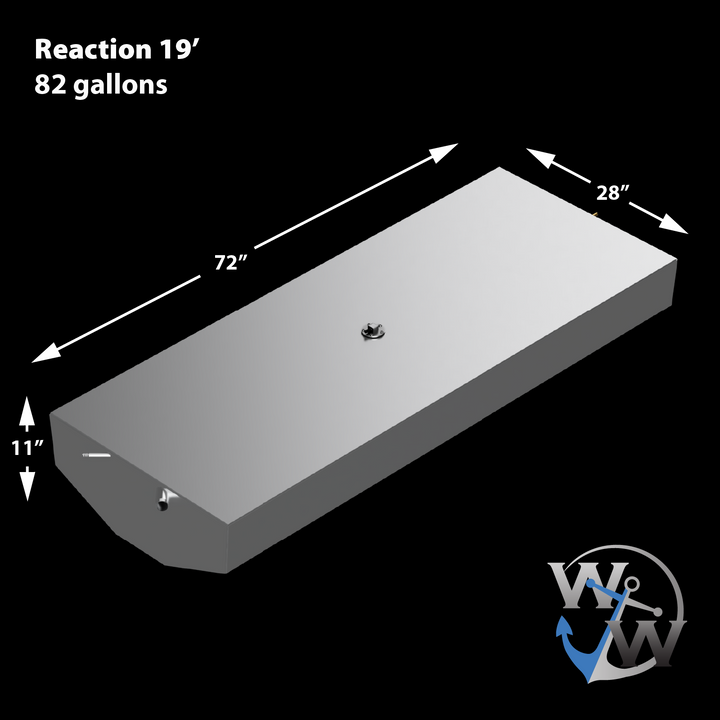 Reaction 19' 82 gallon OEM Replacement Fuel Tank