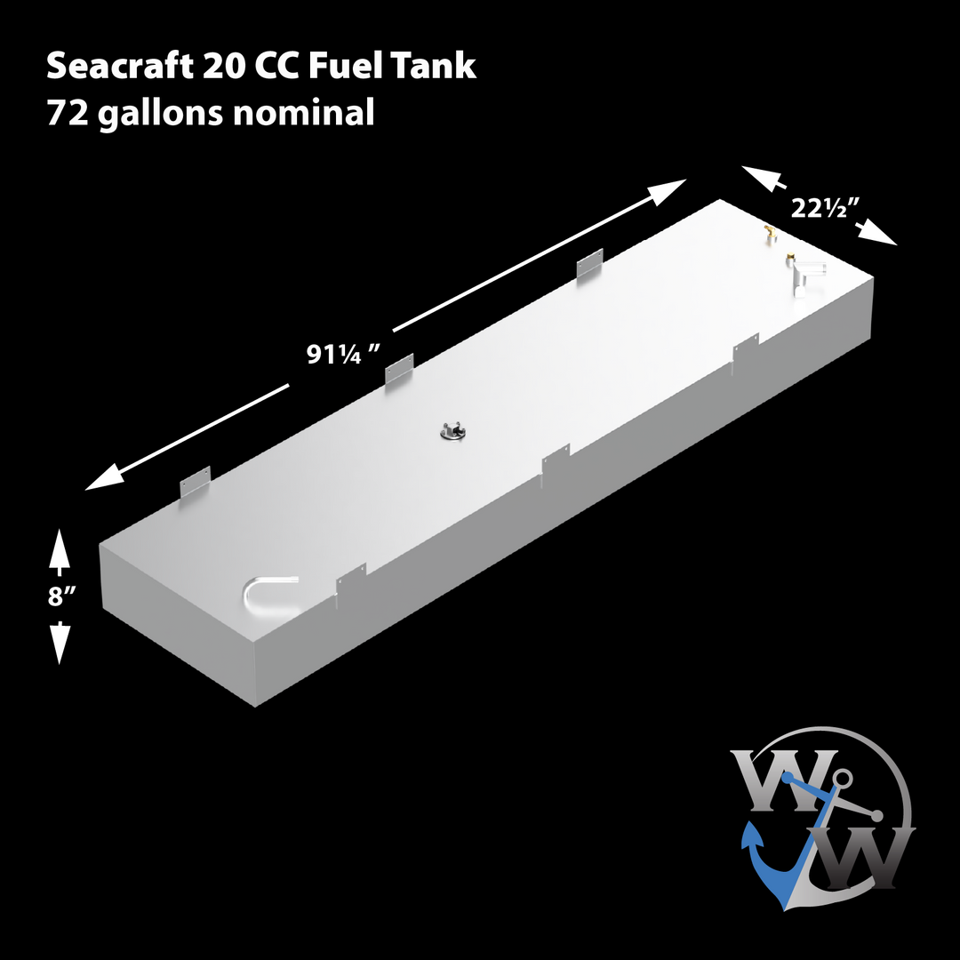 SeaCraft 20' 1978 OEM Replacement Fuel Tank