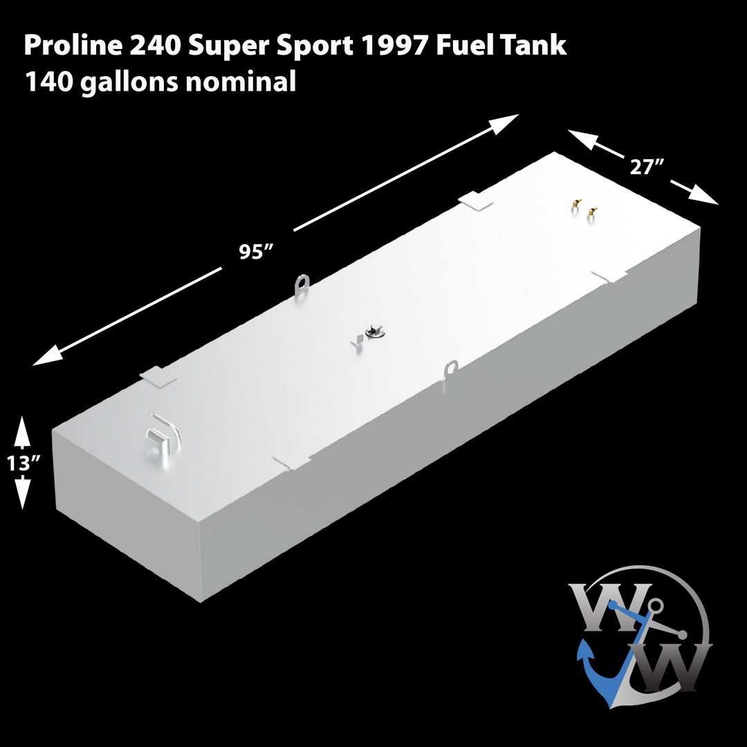 Proline 240 SS 1997 OEM Replacement Fuel Tank (140 gal.)