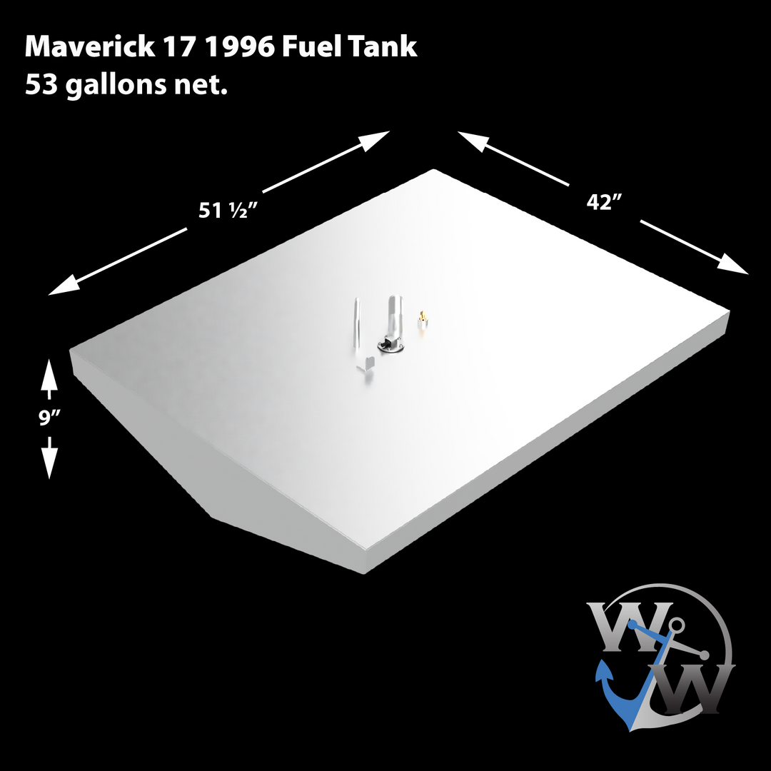 Boston Whaler 17 1996 - 53 gal. OEM Replacement Fuel Tank