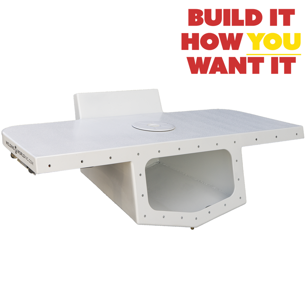 Custom Build High Flotation Single Outboard Engine Bracket - Welding World, Inc.
