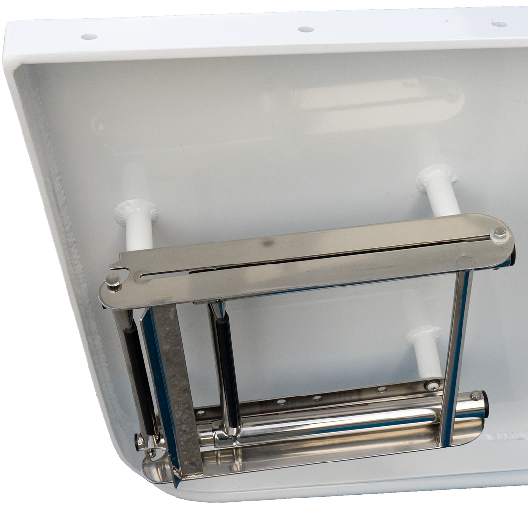 Custom Build High Flotation Single Outboard Engine Bracket