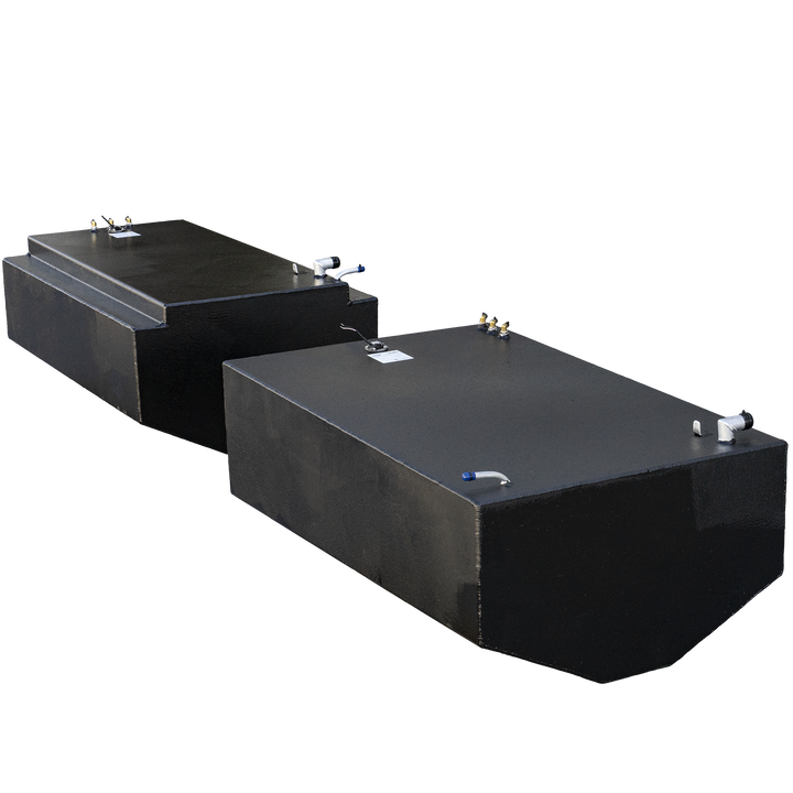 Carrera 36 - Saddle 2-Fuel Tanks Combo (171 & 161 gal. net) | OEM Replacement - Welding World, Inc.