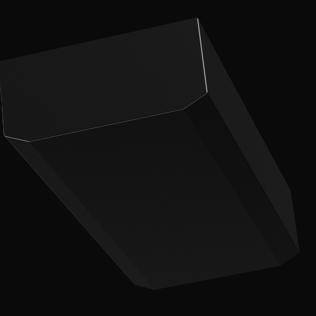 3D rendered image of a Grady-White 209 Escape 1999 model OEM Replacement Belly Fuel Tank with a capacity of 82 gallons nominal. The tank is rectangular with a few fittings and fixtures on the top surface and has small tabs on the sides for mounting