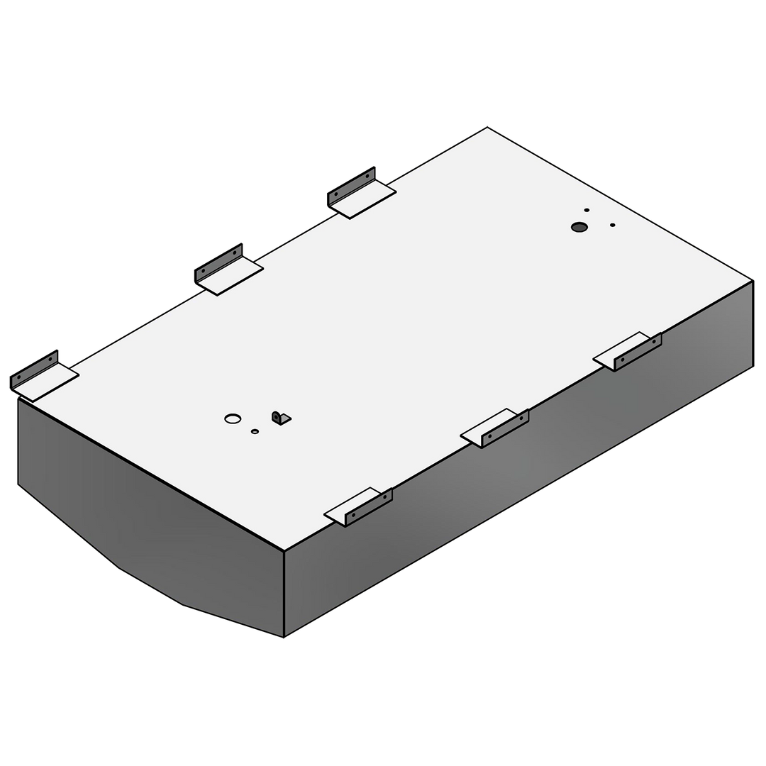 Mako 21' - 125 gal. OEM replacement belly fuel tank